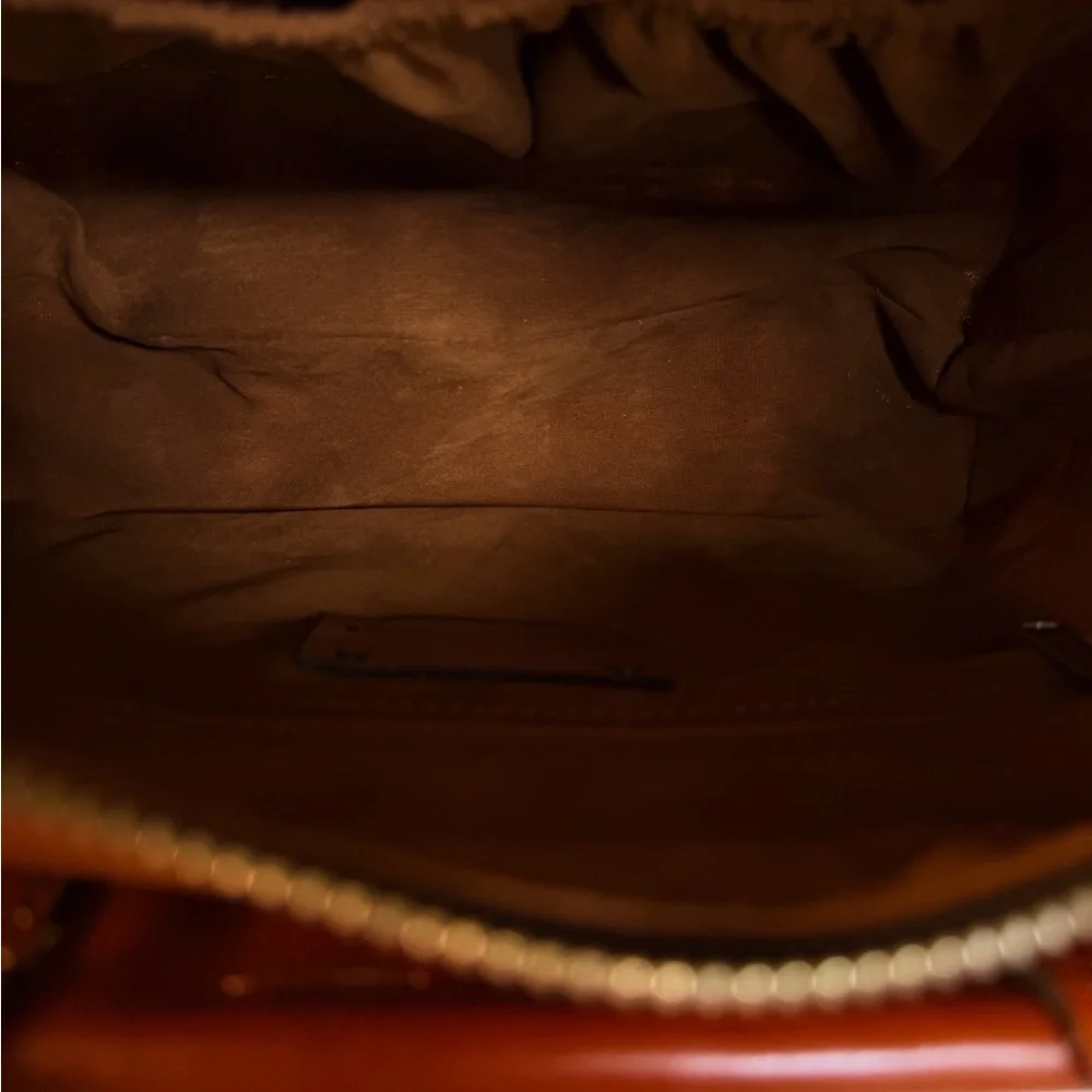 Patricia Nash Tan and Brown Woven Crossbody Bag - Picture 6 of 7